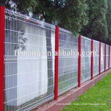 2016 New Stytle Galvanized/PVC Coated 3D Curved Wire Mesh Fence/ Ecnomical 3D Curved Wire Mesh Fence